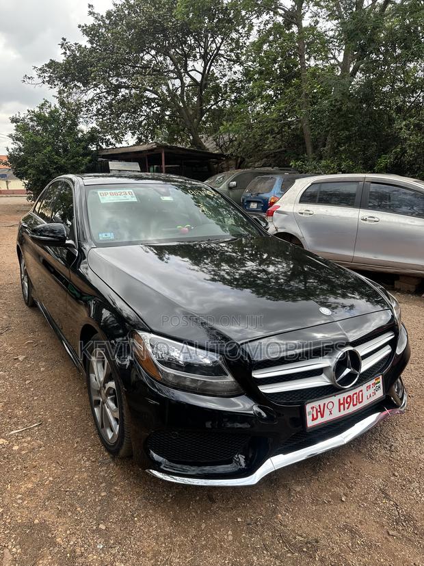 Mercedes-Benz C300 Luxury 4Matic Sedan AWD (2.0L 4cyl 7A) 2016 Black