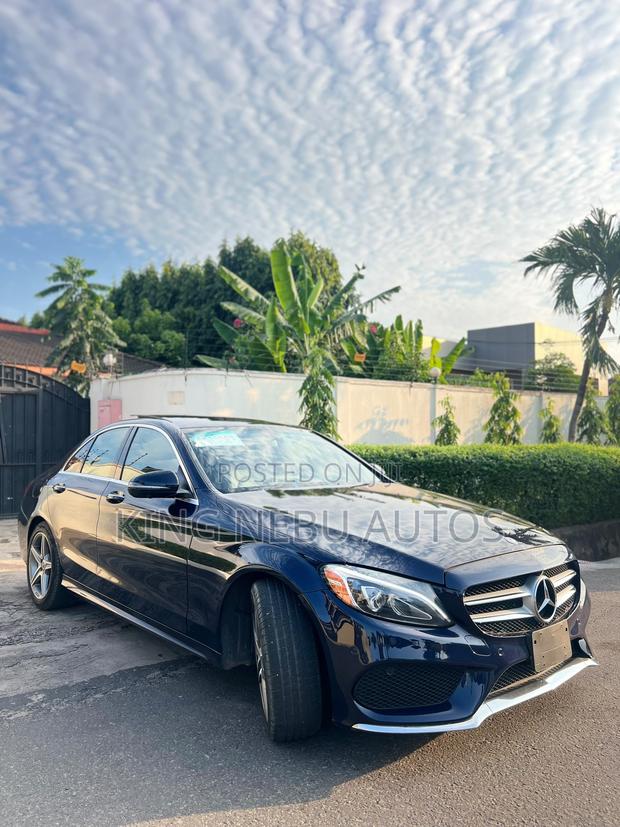 Mercedes-Benz C300 Sport 4Matic Sedan AWD (2.0L 4cyl 7A) 2017 Blue