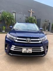 Toyota Highlander 2017 Blue for sale