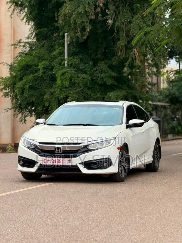 Honda Civic EX-L 4dr Sedan (1.5L 4cyl) 2017 White