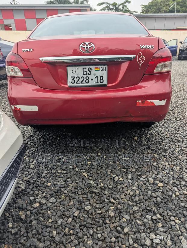 Toyota Yaris 1.5 Sedan 2008 Red