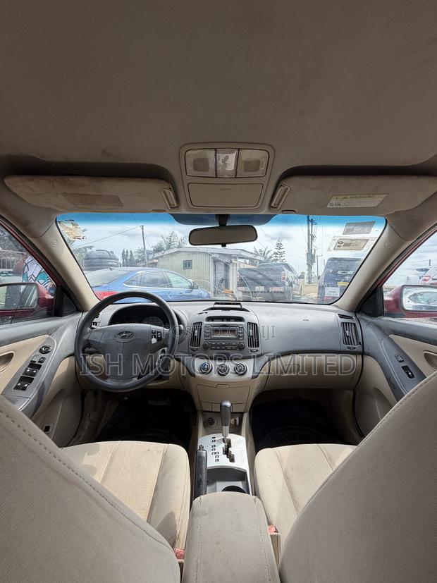 Hyundai Elantra Blue 2010 Red