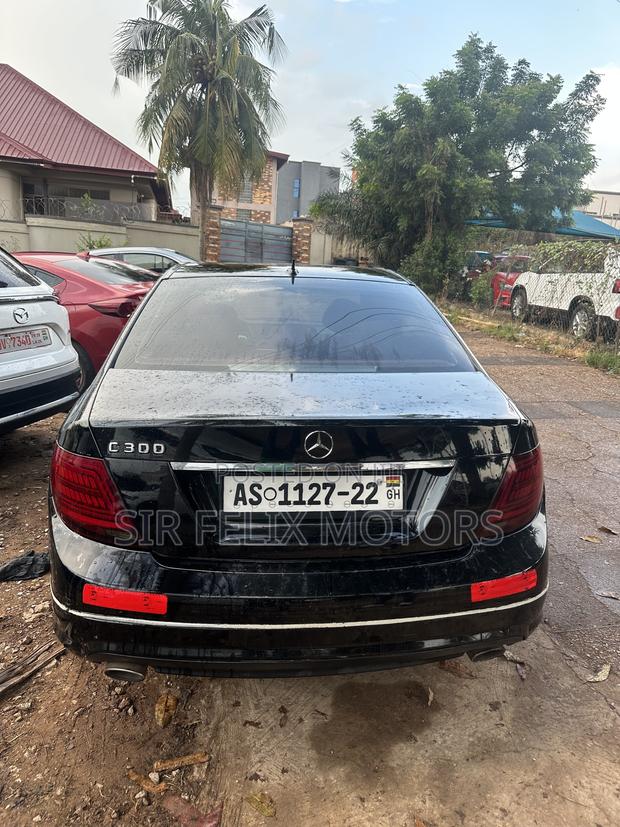 Mercedes-Benz C300 Sport 4Matic Sedan AWD (3.0L 6cyl 7A) 2012 Black