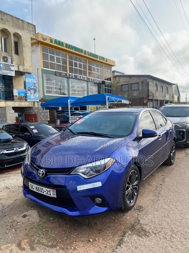 Toyota Corolla S 4dr Sedan (1.8L 4cyl CVT) 2016 Blue