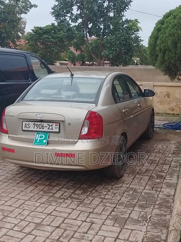 Hyundai Accent 2008 Brown