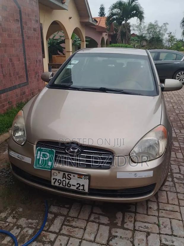 Hyundai Accent 2008 Brown