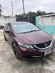 Honda Civic LX 4dr Sedan (1.8L 4cyl 5M) 2014 Burgundy for sale