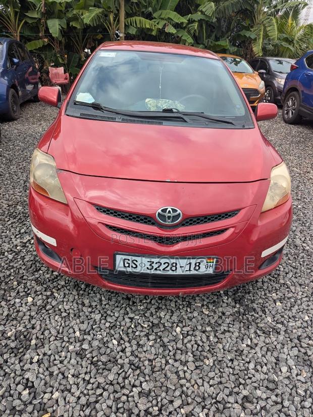 Toyota Yaris 1.5 Sedan 2008 Red