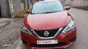 Nissan Sentra SV 2017 Red for sale