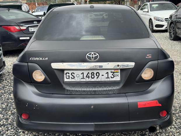 Toyota Corolla S 4dr Sedan (1.8L 4cyl 4A) 2010 Black