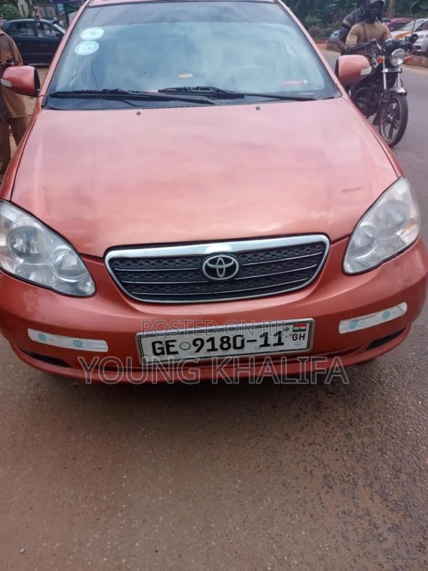 Toyota Corolla 2006 Orange