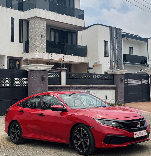 Honda Civic Sport Sedan 2020 Red