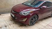 Hyundai Elantra Limited 2012 Burgundy for sale