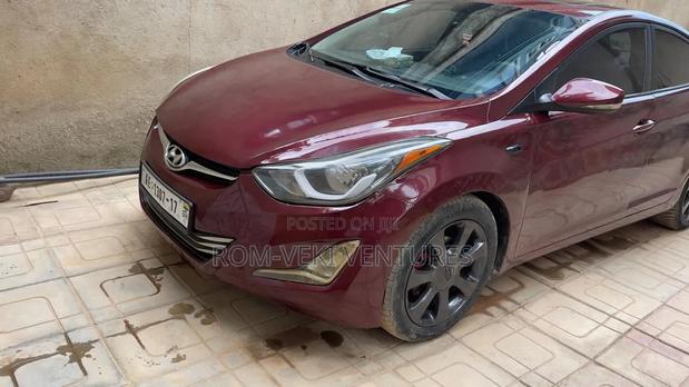 Hyundai Elantra Limited 2012 Burgundy