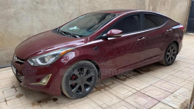 Hyundai Elantra Limited 2012 Burgundy