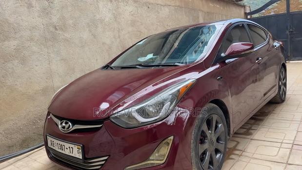 Hyundai Elantra Limited 2012 Burgundy