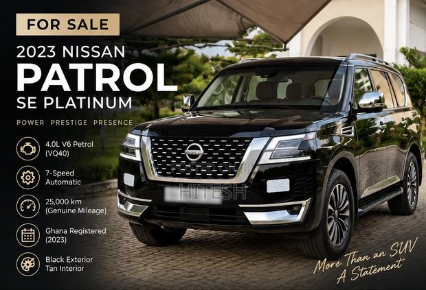 Nissan Patrol 2023 Black