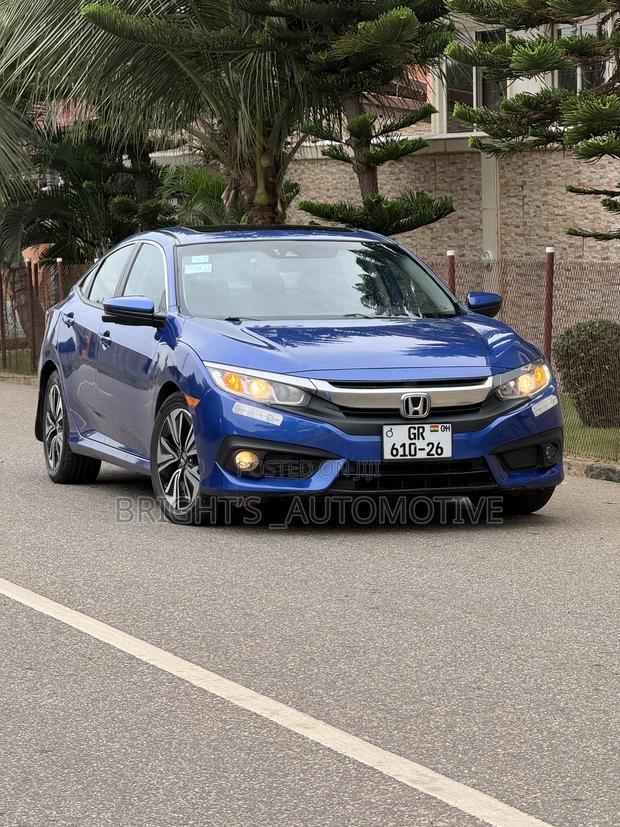Honda Civic EX Sedan 2018 Blue