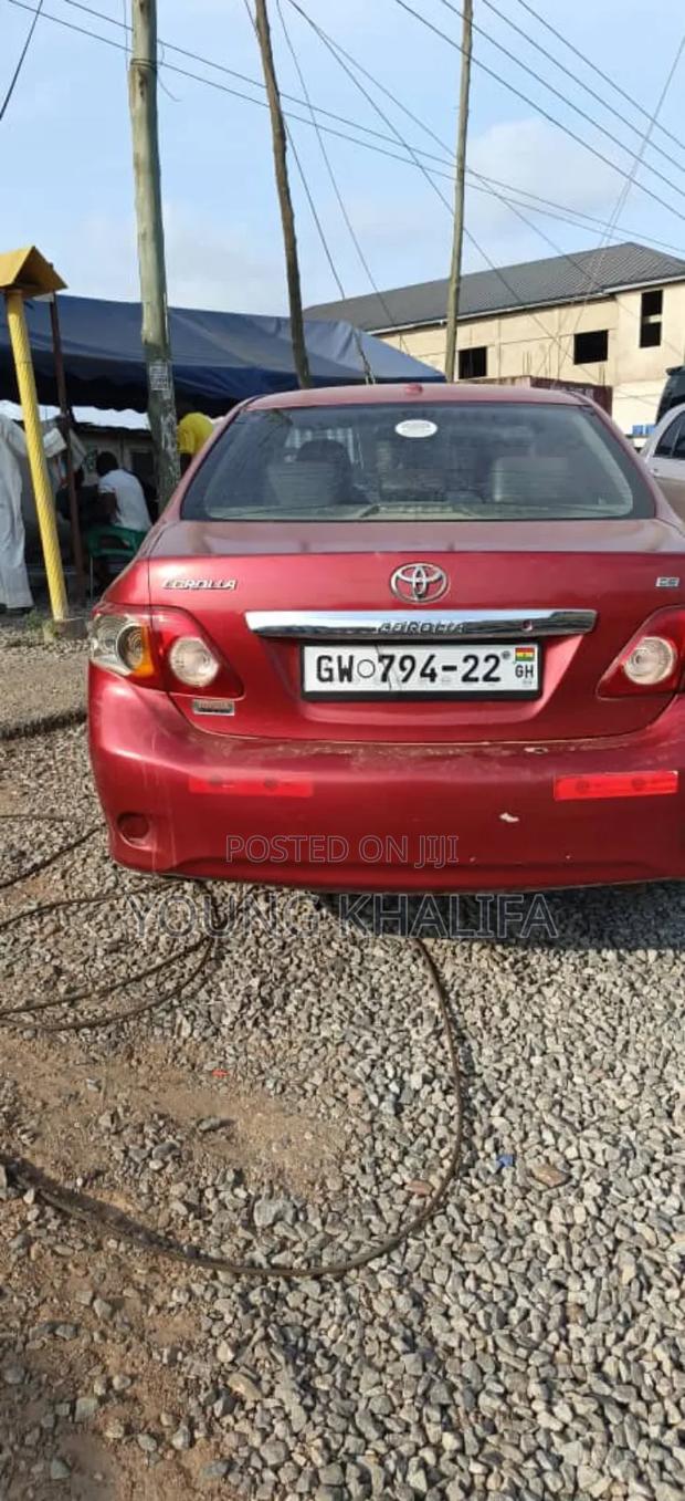 Toyota Corolla 2010 Red