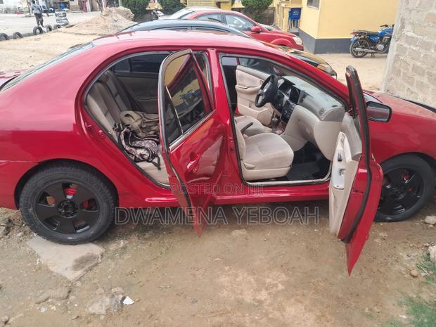 Toyota Corolla LE 2007 Red