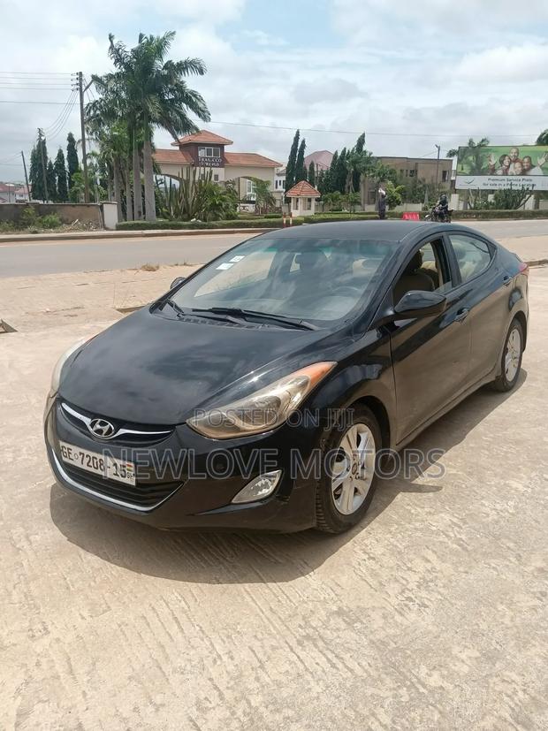 Hyundai Elantra Limited Sedan FWD (1.8L 4cyl 6A) 2013 Black