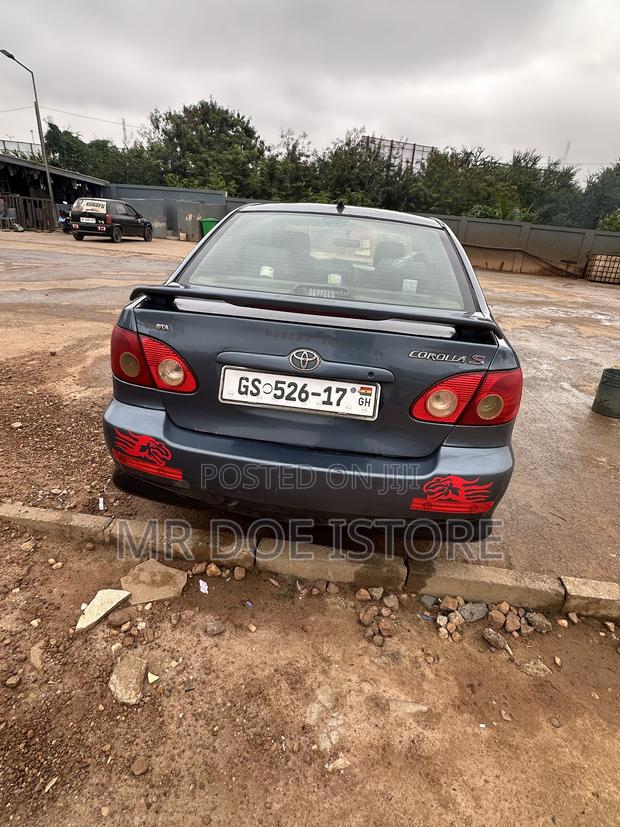 Toyota Corolla S 2007 Blue
