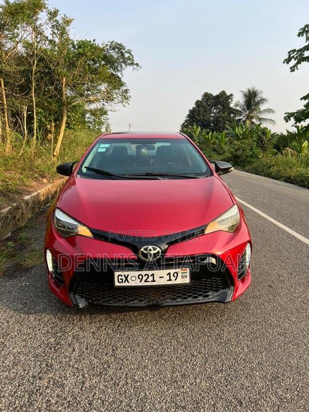 Toyota Corolla S Premium 4dr Sedan (1.8L 4cyl CVT) 2016 Red