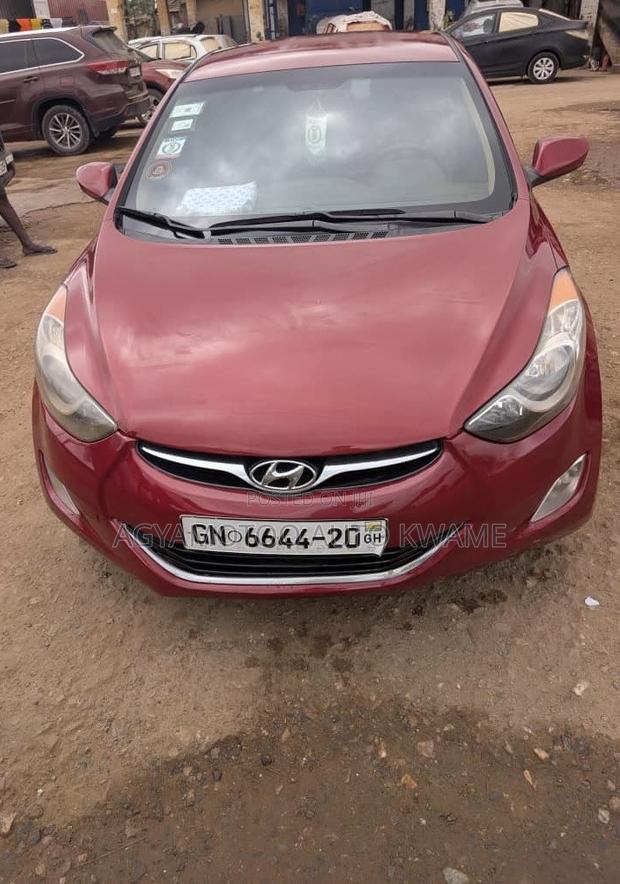 Hyundai Elantra GLS Automatic 2012 Red