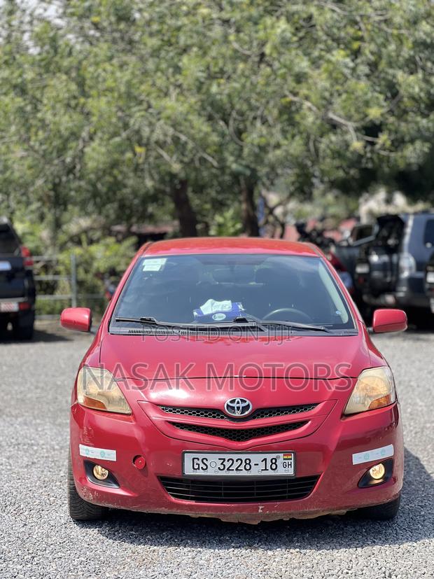 Toyota Yaris 1.5 Sedan 2008 Red