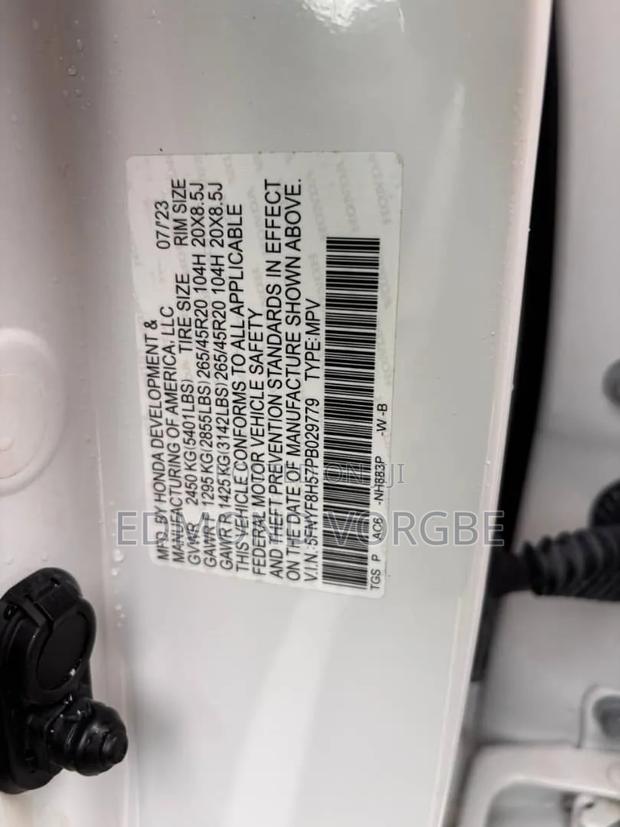 Honda Passport 2023 White