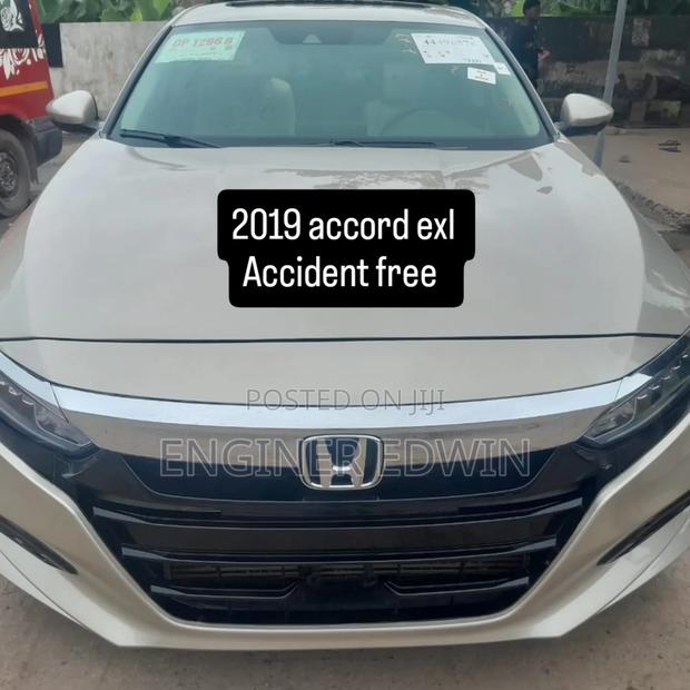 Honda Accord EX-L (1.5L 4cyl Turbo CVT) 2019 Gold