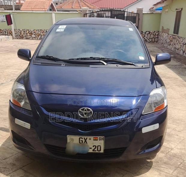 Toyota Yaris S Sedan 2007 Blue