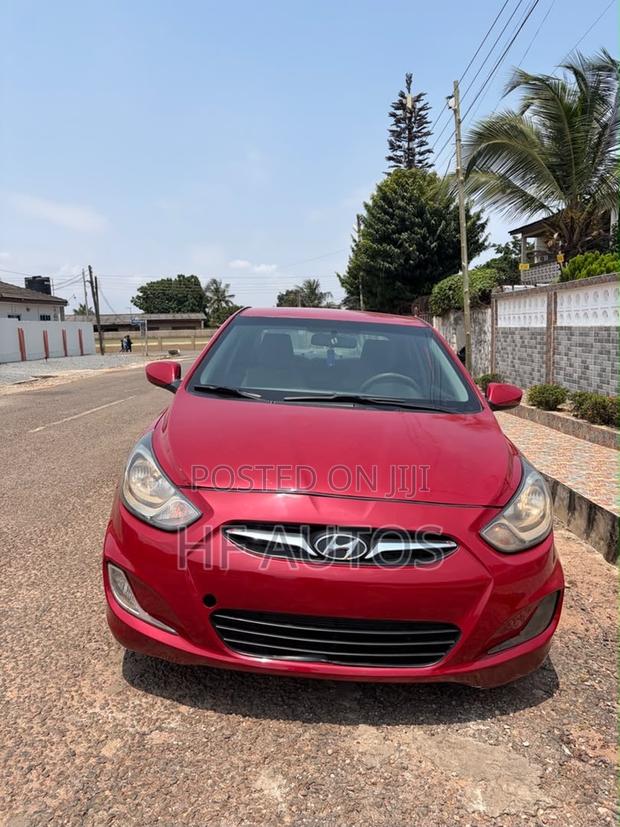 Hyundai Accent 2014 Red