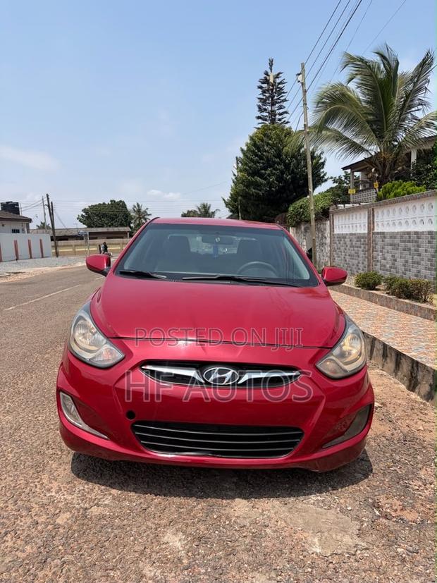 Hyundai Accent 2014 Red