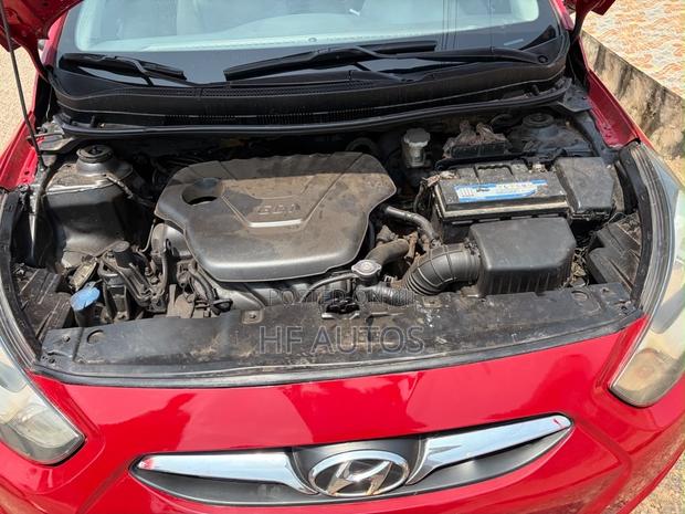 Hyundai Accent 2014 Red
