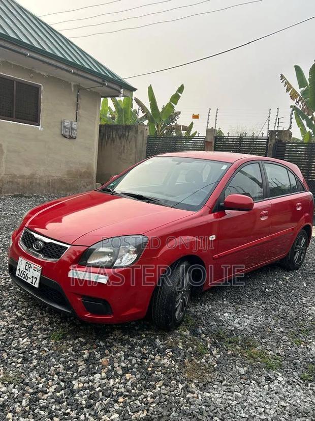 Kia Rio SX 4dr Sedan (1.6L 4cyl 4A) 2010 Red