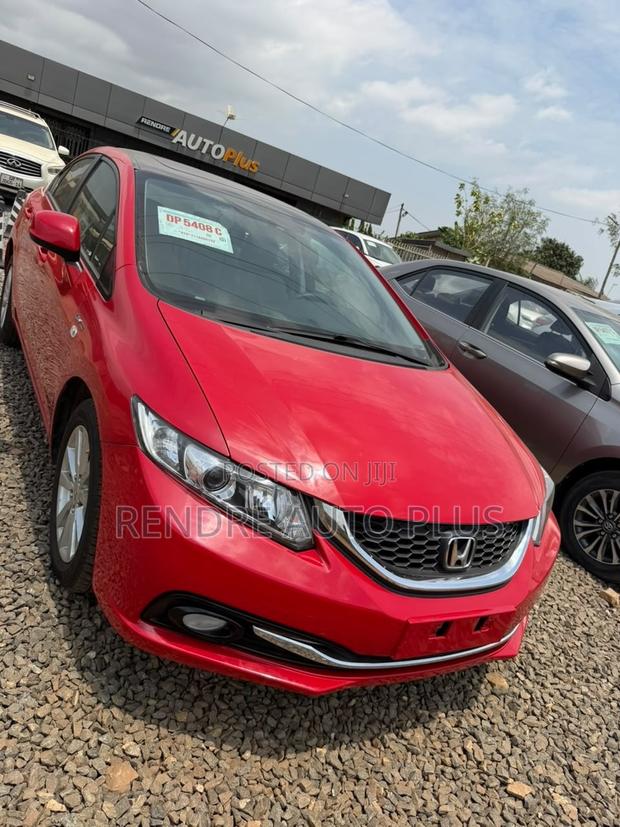 Honda Civic EX 4dr Sedan (1.8L 4cyl CVT) 2015 Red