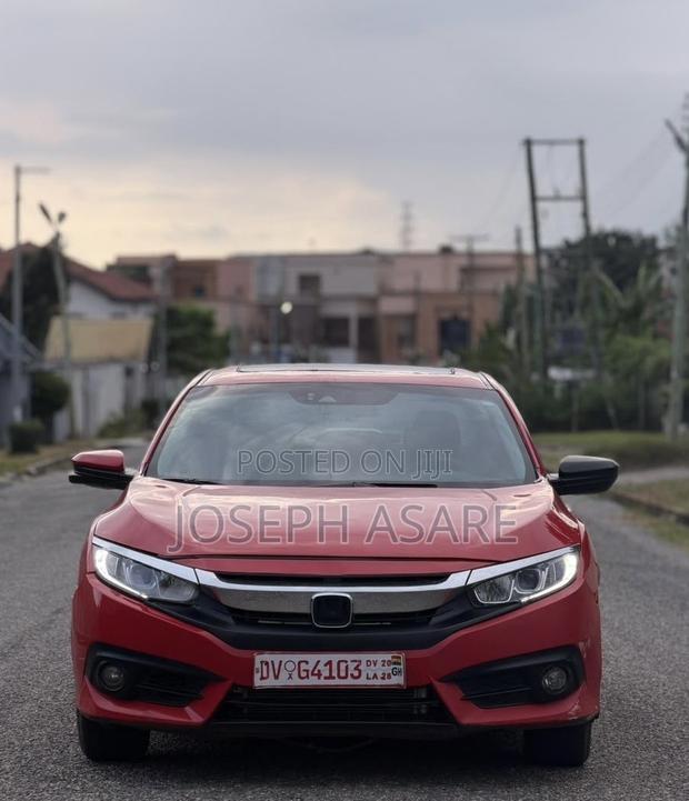 Honda Civic EX Sedan 2018 Red