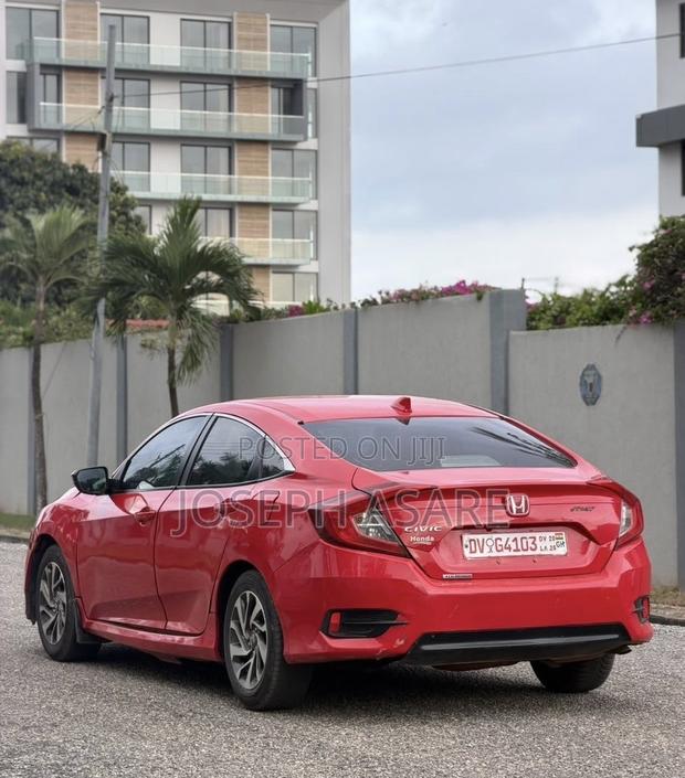 Honda Civic EX Sedan 2018 Red