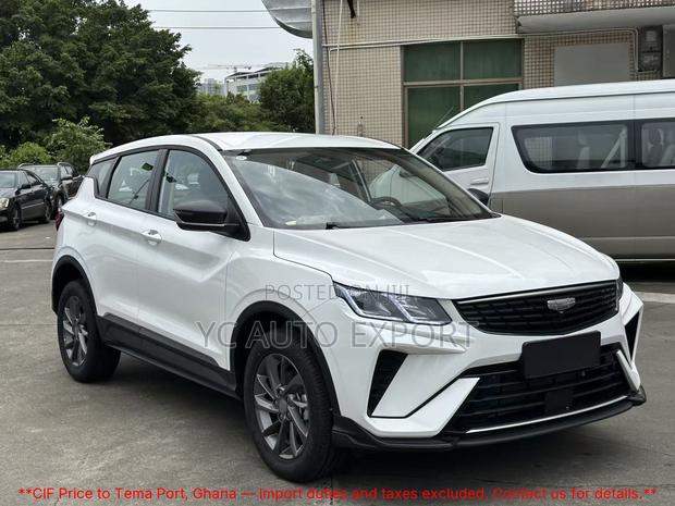 New Geely Coolray 2025 White
