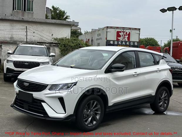 New Geely Coolray 2025 White