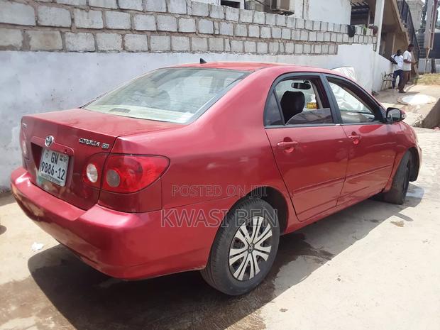 Toyota Corolla 2006 Red