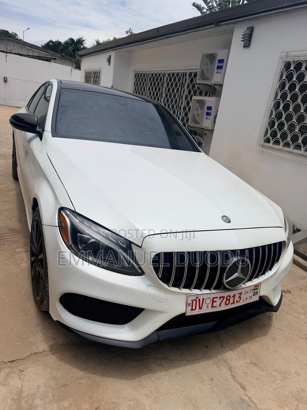 Mercedes-Benz C300 Sport 4Matic Sedan AWD (2.0L 4cyl 7A) 2017 White