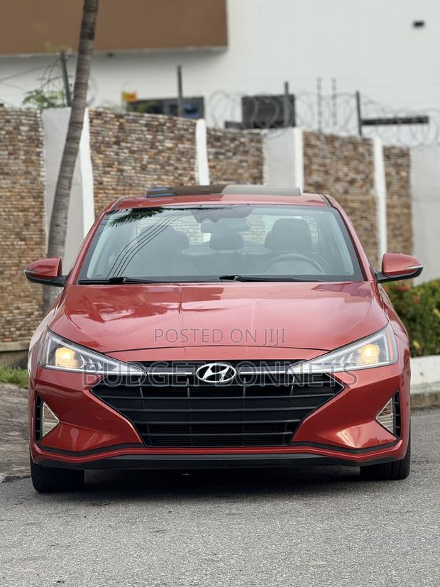 Hyundai Elantra Limited 2019 Orange