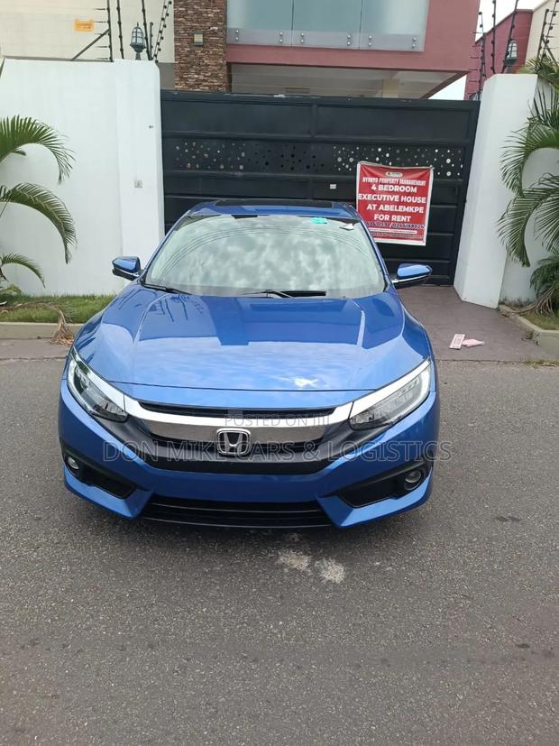 Honda Civic Touring Sedan 2018 Blue