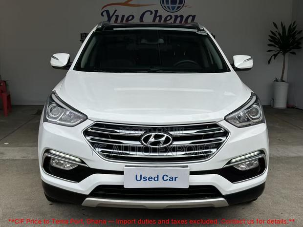 Hyundai Santa Fe Limited AWD 2017 White
