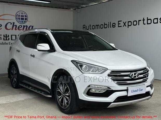 Hyundai Santa Fe Limited AWD 2017 White