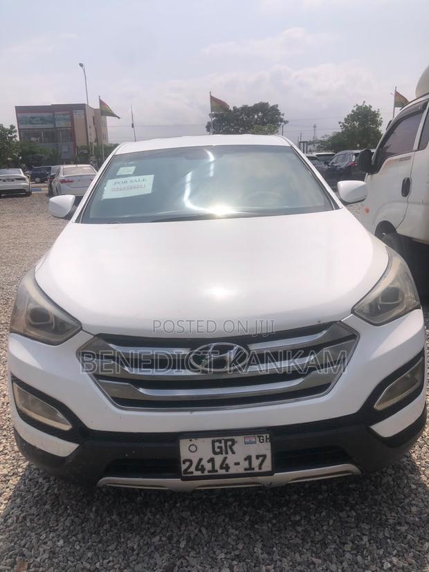 Hyundai Santa Fe GLS 4dr SUV AWD (3.3L 6cyl 6A) 2014 White