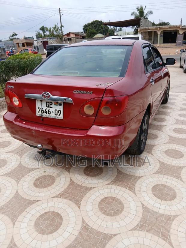 Toyota Corolla 2005 Red