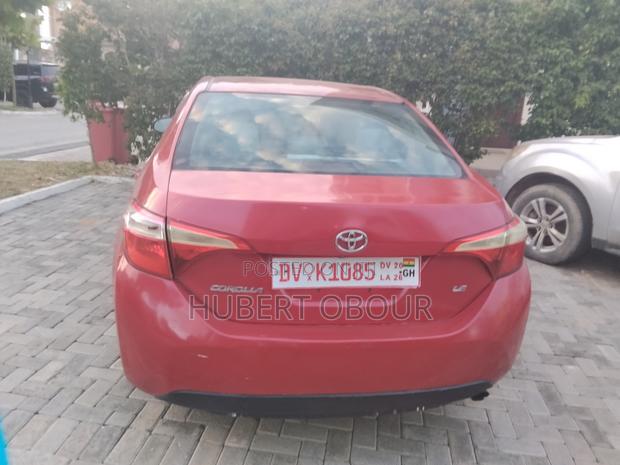 Toyota Corolla 2015 Red